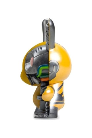 Kidrobot Dairobo B Mecha Half Ray Dunny Figür Limited Edition Peluş Oyuncak Çok Renkli