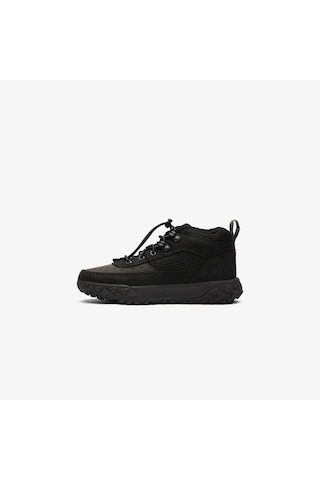 Timberland Low Lace Up Çocuk Siyah Bot Düz Tb0a64dr0151 Siyah
