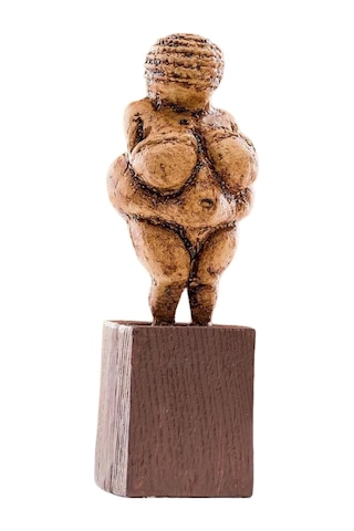 Willendorf Venüsü Heykeli - Paleolitik Dönem Bereket Tanrıçası - El Yapımı Tarihi Replika - Arkeolojik Buluntu S Genel