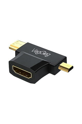 Lexroo Mini Hdmı/micro Hdmı Erkek To Hdmı Dişi Dönüştürücü Adaptör