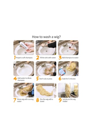 Padalink Yazlık Konforlu Saç Ağzı İçeren Saçlık - Yüksek Sıcaklık İpekli, Puf Kısa Dalgalı, Doğal Görünüm, Gençleştirici, Karışık Altın Rengi, Ss127 Siyah