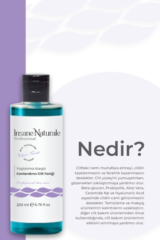 Tonik - Yaşlanma Karşıtı Canlandırıcı Cilt Toniği , Cilt Gözenek