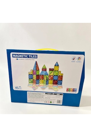 Znv Zenvia Mey İthalat Sh40763 45 Parça Magnet Yıldız Elmas Seri Bloklar Znv2025 Cmn
