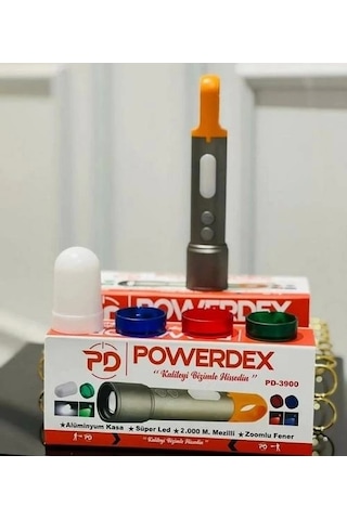 Powerdex Şarjlı Ledli Profesyonel El Feneri