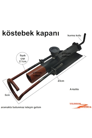 Köstebek Kapanı Köstebek Tuzağı Köstebek