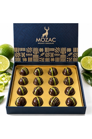 Mozac Agave Spirit Lime 224 Gr - Bolu Çikolatası