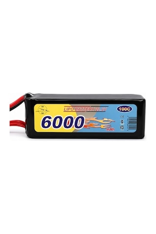Lıpo Batarya 6000mah 22.2v 100c Endüstriyel, Rc Araç Ve Model Uçak Pili