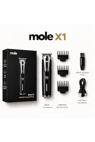 Mole X1 Şarjlı Saç Ve Sakal Tıraş Makinesi