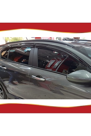 Fiat Egea Cross Mügen Cam Rüzgarlığı 2021 Sonrası 4 Lü Set N11.12265