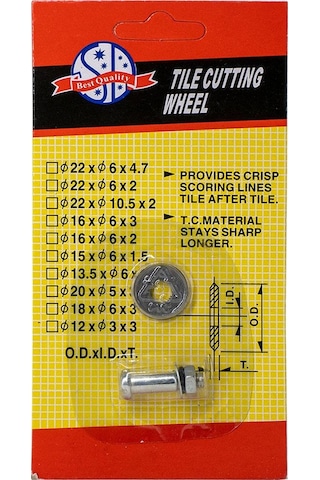 Promaster 52587 Fayans Kesme Yedek Uç 15x6x2mm