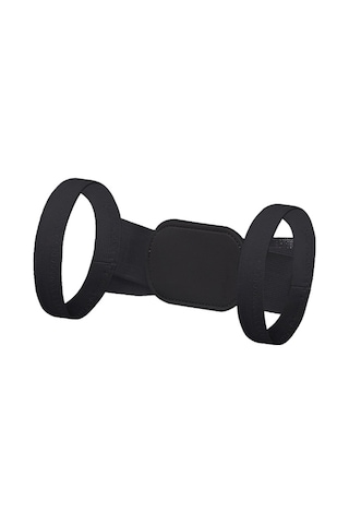 Ayarlanabilir Kadın Sırt Duruşu Düzeltici Omuz Desteği Brace Kemer Sağlık Geri Duruş Kemeri, Boyut: S Siyah