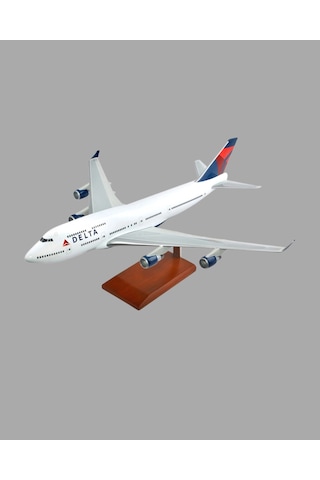 1/135 Delta Airlines Boeing 747 47 Cm Model Uçak Maketi