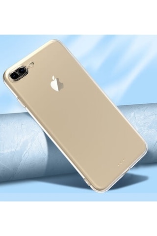 Apple Uyumlu iPhone 7 Plus İle Kılıf Şeffaf Esnek Silikon Telefon Kılıfı Kapak
