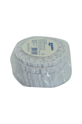 Kağıt Bardak Altlığı 9 Cm Dantel Desenli Beyaz 500 1 Paket Çok Renkli