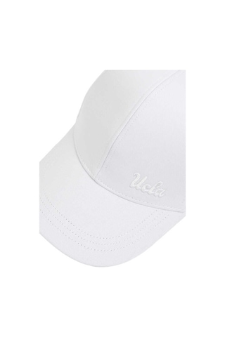Ucla Neo Beyaz Baseball Cap Nakışlı - Unisex Şapka Beyaz