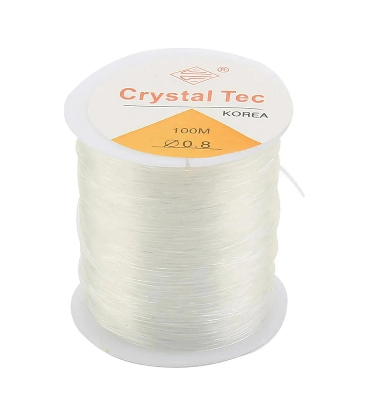 Crystal-tec Boncuk Ve Takı Işleri Için 100 Metre Silikonlu Esnek Lastik Misina - 0.8mm Şeffaf Crystal-tec Boncuk Ve Takı Işleri Için 100 Metre Silikonlu Esnek Lastik Misina - 0.8mm Şeffaf