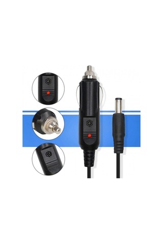 12v 3a Araç Şarj Adaptörü Süper Box Modem Araç Şarj Adaptörü 5.5 2.5mm