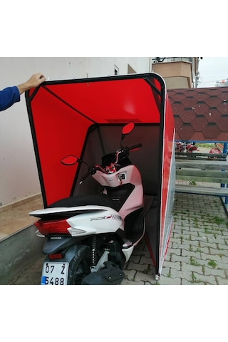 Portatif Motosiklet Garajı Model Garantili