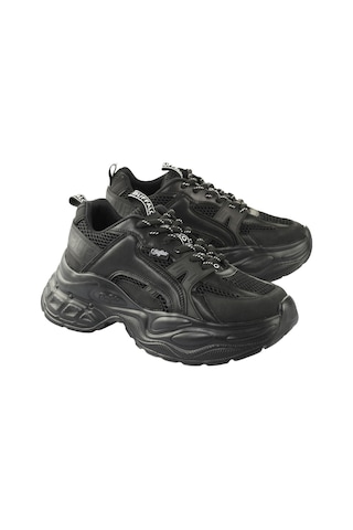 Oxford Klasik Kadın 1636486 Buffalo Yuno - Vegan Nappa/mesh- Black Siyah