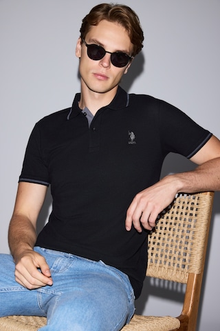 U.S. Polo Assn. U.s. Polo Assn. Erkek Siyah Tişört Basic 50326975-vr046
