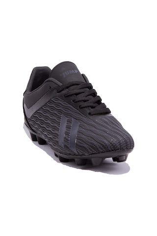 Jump 25850 Siyah Gri Krampon Erkek Futbol Ayakkabı 001