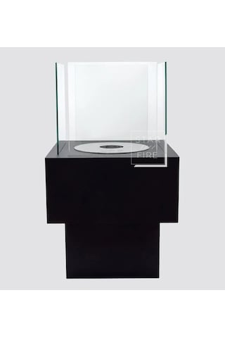 Starfire Tower Bioethanol Şömine Siyah