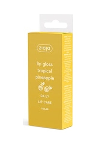 Ziaja Tropical Pineapple  Ananas Aromalı Parlak ve Nemlendiricili Dudak Parlatıcısı