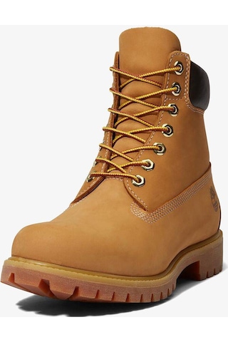Timberland Premium 6 Inch Lace Up Waterp Erkek Sarı Outdoor Ayakkabı-9004 Sarı
