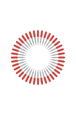 Tangshopping 60 Adet S, Keşfetmek Için Hava / Hava 2 Maker Expression 30/45/60 Derece Kesim Plotter Yedek Bıçaklar