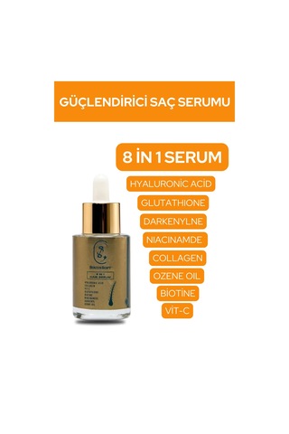Siriussoft Saç Dökülmesine Karşı Saç Güçlendirici 8 In 1 Saç Serumu