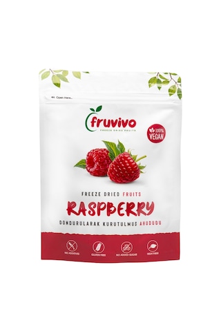 Fruvivo 4'lü Freeze Dry Paket - Böğürtlen + Ahududu + Yaban Mersini + Çilek Orman Meyveleri - Dondurularak Kurutulmuş Meyve Cipsi Şeker İlavesiz %100 Doğal Vegan 75 G