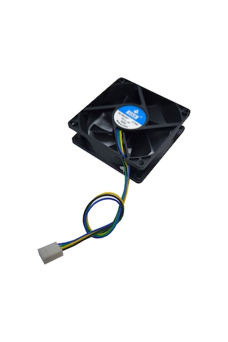 8 Cm 4 Pin Dc 12v Fan 8x8x2.5cm 12 V 4pinli Fan 1 Adet