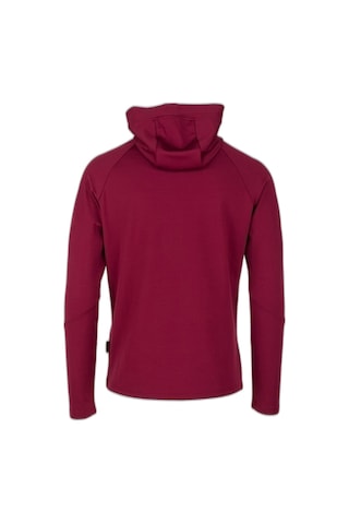 2as Selenge Fermuarlı Kapşonlu Sweat Bordo 001