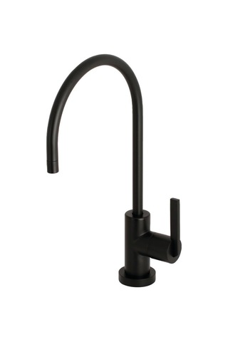 Brass Ks8190ctl Kontinental Su Filtrasyon Bataryası, 13,7 Cm Ağız Erişiminde, Mat Siyah