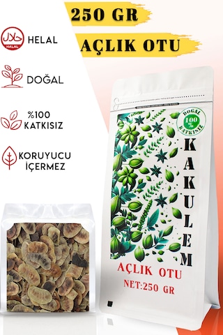Kakulem Sertifikalı 250 Gr Açlık Otu Sinameki Tokluk Hissi