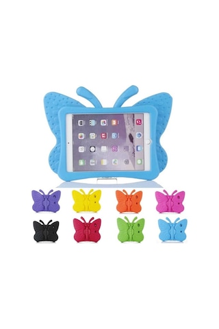 Apple Uyumlu iPad Air 1 Air 2 9.7" Kılıf Kelebek Desen Case A1474 A1475