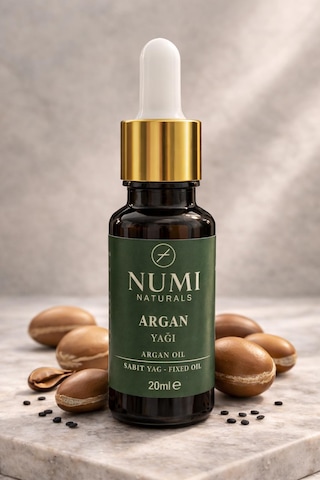 %100 Saf Argan Yağı 20 Ml Soğuk Sıkım Argan Oil Saç, Cilt Ve Bakım İçin Doğal Yağ