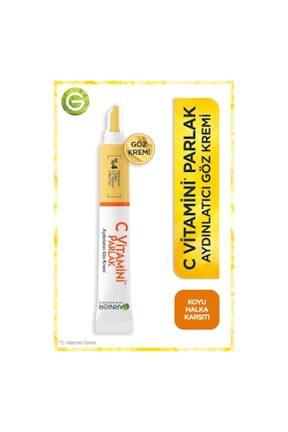 Garnier C Vitamini Parlak Süper Aydınlatıcı Gece + Gündüz Serumu 2 x 30 ML + Aydınlatıcı Göz Kremi 15 ML