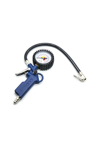 Master Basınç Göstergeli Lastik Şişirme Tabancası Hava Saatli
