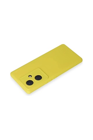 Durukar Vivo V29 Lite Kılıf Nano İçi Kadife Silikon - Sarı