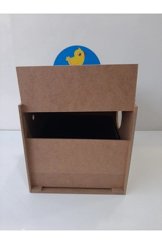 Mh Çift Kapılı Muhabbet Kuşu Yuvalık Plastik Folluklu Dahil 2 Adet