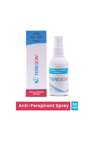 Tereson El Ayak ve Koltuk Altı Terleme Önleyici Unisex Solüsyon Sprey 50 ML