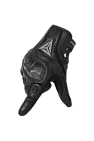 Motowolf Mdl0305 Deri Motosiklet Eldiveni Siyah