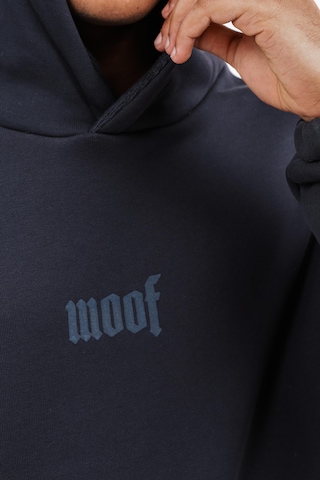 Woof Gym Woof Nakış Kapüşonlu Lacivert
