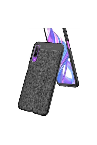 P Smart Pro 2019 Deri Desenli Kamera Korumali Silikon Kilif 564794197