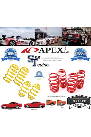 1982 - 1990 - Apexi Marka Bmw E30 Uyumlu Spor Helezon Yay
