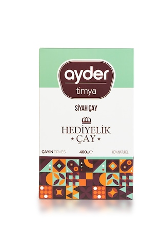 Ayder Timya Hediyelik Naturel Siyah Çay 400gr + 400gr