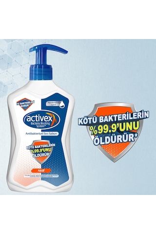 Activex Aktif Sıvı Sabun 3 x 500 ML