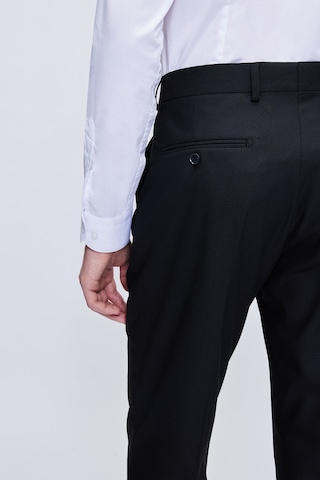 Hatemoğlu Siyah Comfort Fit Desenli Mono Yaka Klasik Takım Elbise 33181024t013 991 Siyah
