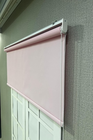 Stor Perde İthal Mat Polyester Pembe P1130 Pembe